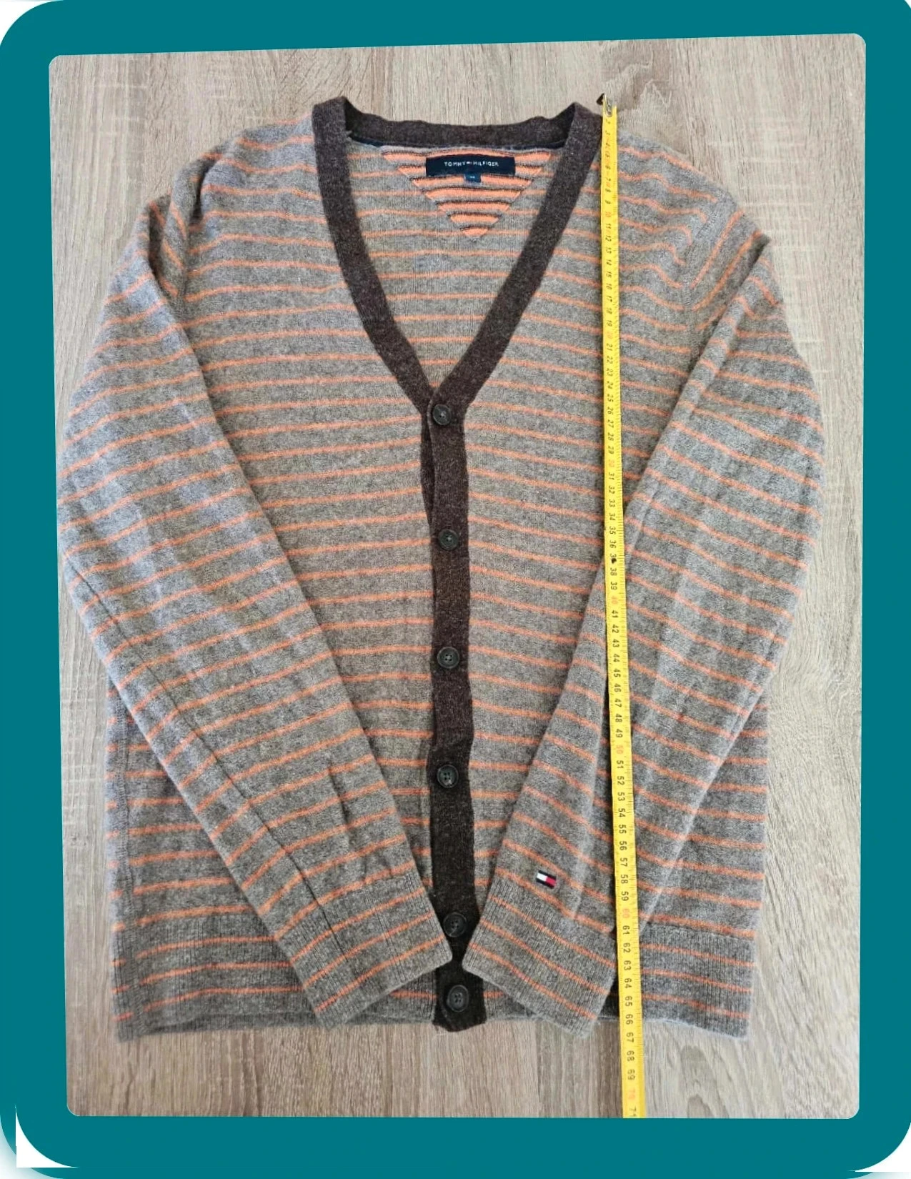 Cardigan tommy Hilfiger de lana de cordero Talla M – photo 8